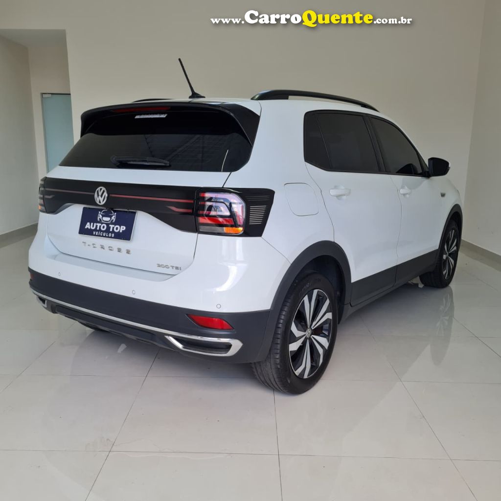 VOLKSWAGEN   T-CROSS COMFORTLINE 1.0 TSI FLEX 5P AUT.   BRANCO 2021 1.0 FLEX - Loja
