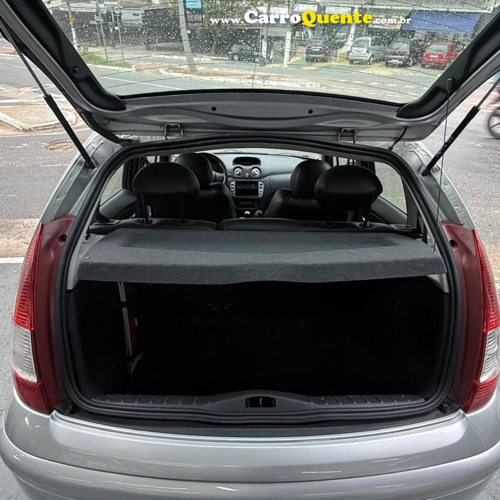 CITROËN   C3 EXCLUSIVE 1.4 FLEX 8V 5P   PRATA 2012 1.4 FLEX - Loja