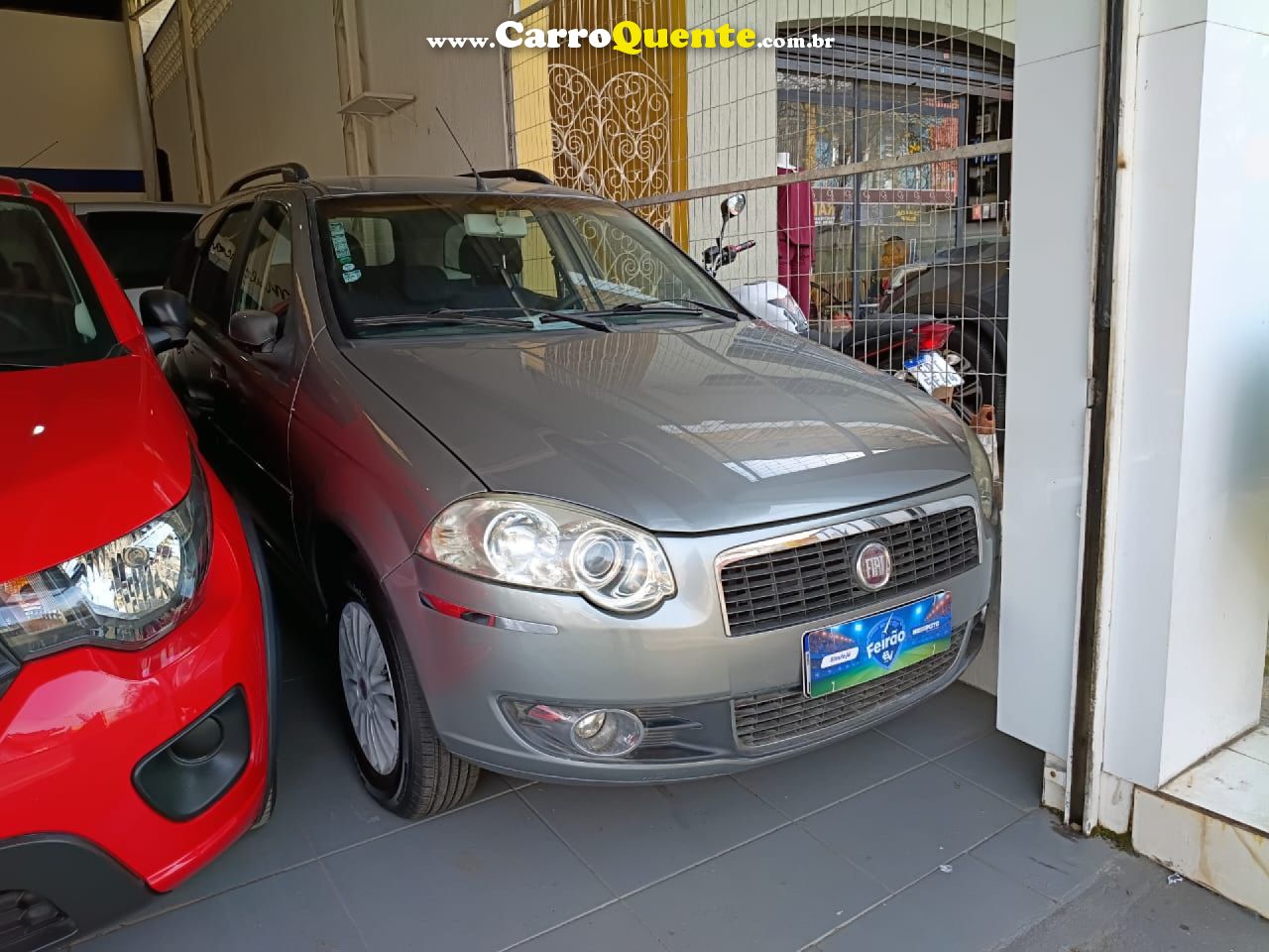 FIAT   PALIO WEEKEND ELX 1.4 MPI FIRE FLEX 8V   CINZA 2010 1.4 FLEX - Loja