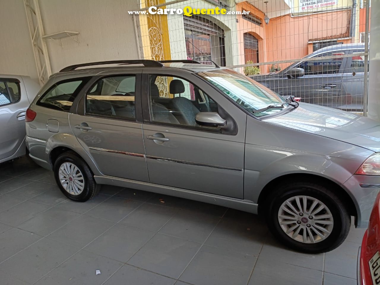 FIAT   PALIO WEEKEND ELX 1.4 MPI FIRE FLEX 8V   CINZA 2010 1.4 FLEX - Loja