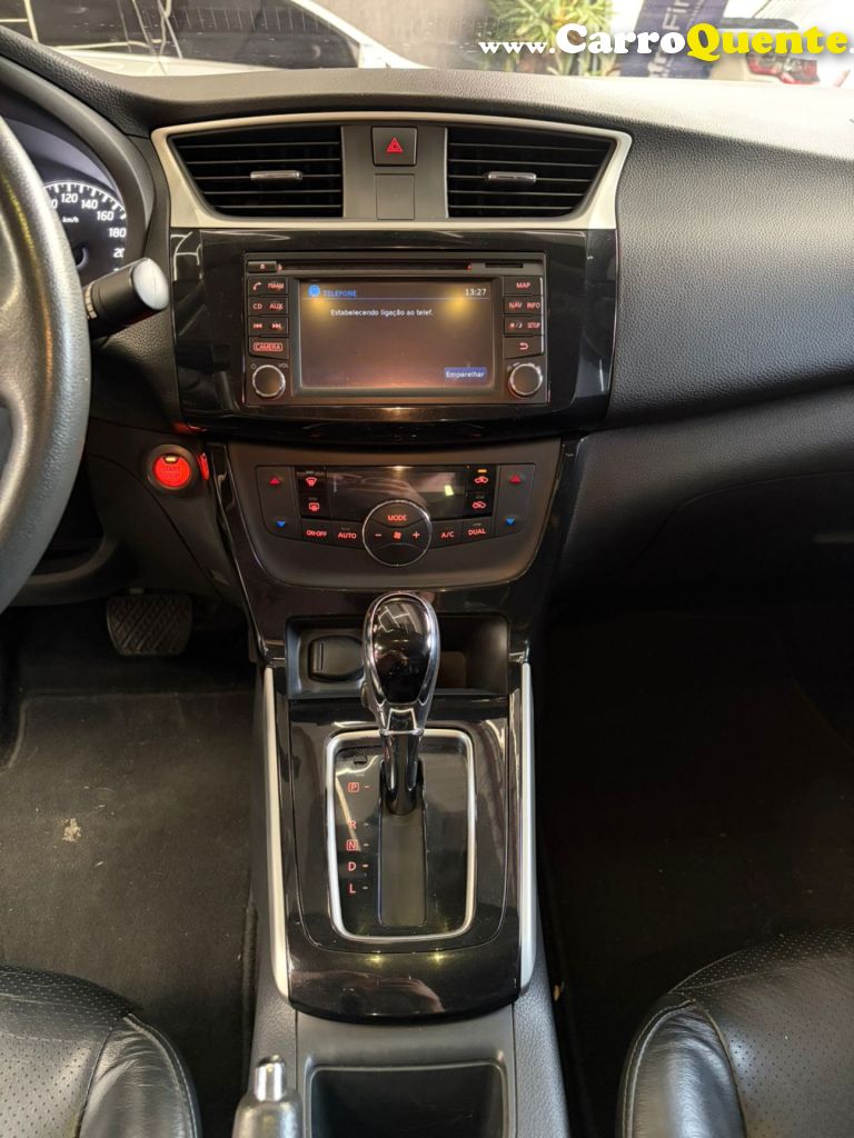 NISSAN   INISSAN SENTRA 20SV CVT   CINZA 2018 2.0 FLEX - Loja
