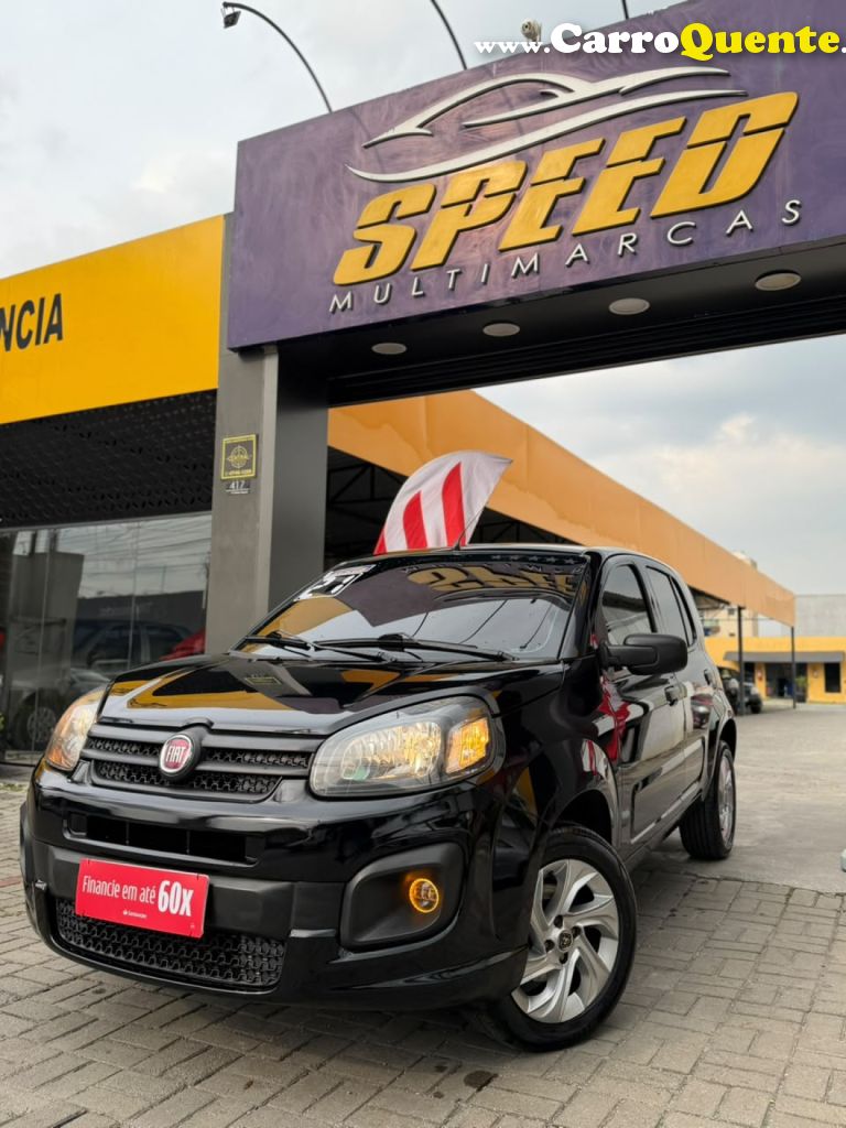 FIAT   UNO ATTRACTIVE 1.0 FIRE FLEX 8V 5P   PRETO 2021 1.0 FLEX - Loja
