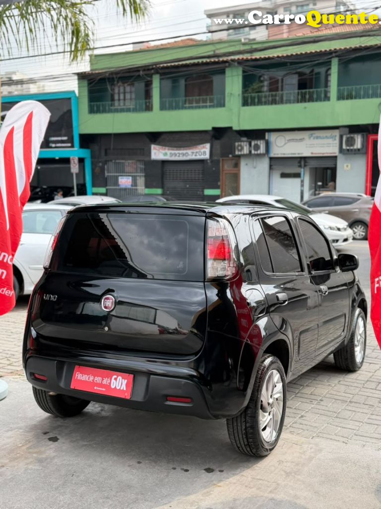 FIAT   UNO ATTRACTIVE 1.0 FIRE FLEX 8V 5P   PRETO 2021 1.0 FLEX - Loja