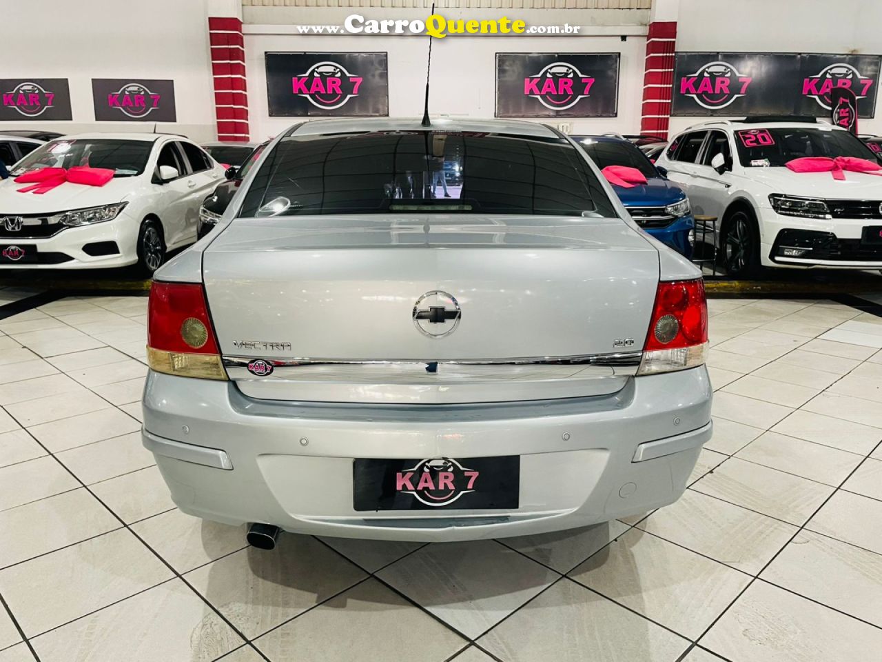 CHEVROLET   VECTRA ELEGAN. 2.0 MPFI 8V FLEXPOWER MEC   PRATA 2007 2.0 FLEX - Loja