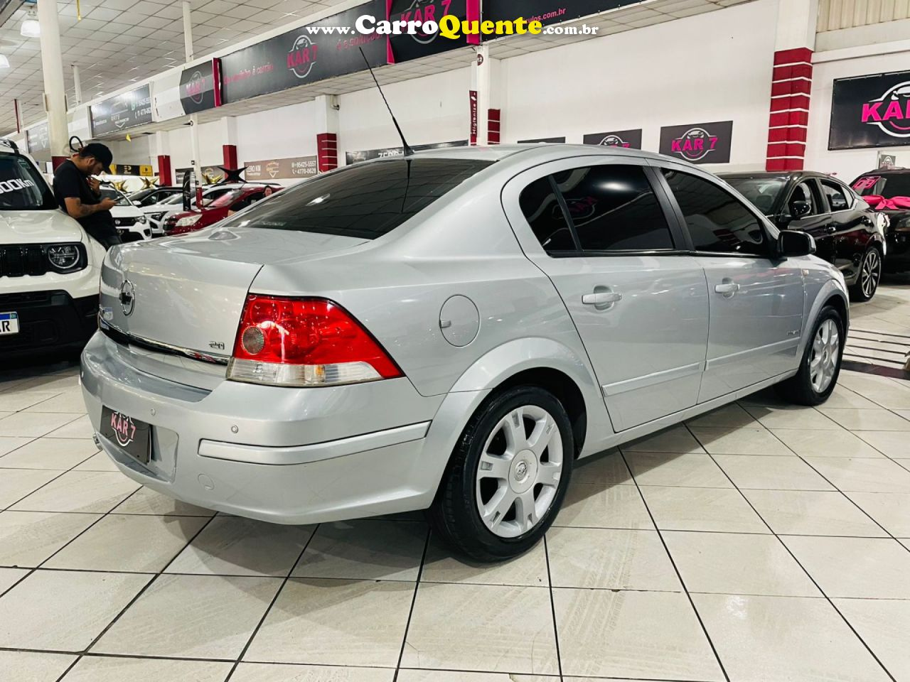 CHEVROLET   VECTRA ELEGAN. 2.0 MPFI 8V FLEXPOWER MEC   PRATA 2007 2.0 FLEX - Loja
