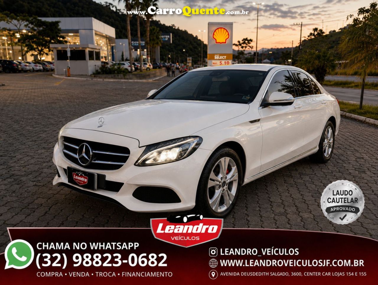 MERCEDES-BENZ   C-180 CGI AVANT. 1.61.6 FLEXTB 16V AUT.   BRANCO 2016 1.6 GASOLINA - Loja