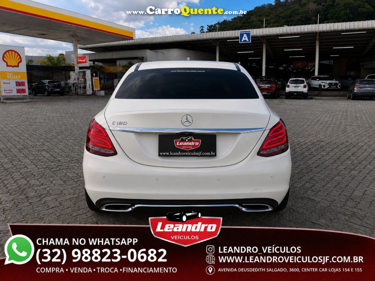 MERCEDES-BENZ   C-180 CGI AVANT. 1.61.6 FLEXTB 16V AUT.   BRANCO 2016 1.6 GASOLINA - Loja