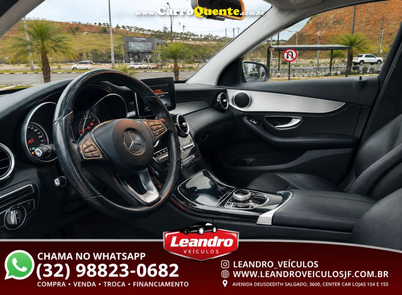 MERCEDES-BENZ   C-180 CGI AVANT. 1.61.6 FLEXTB 16V AUT.   BRANCO 2016 1.6 GASOLINA - Loja