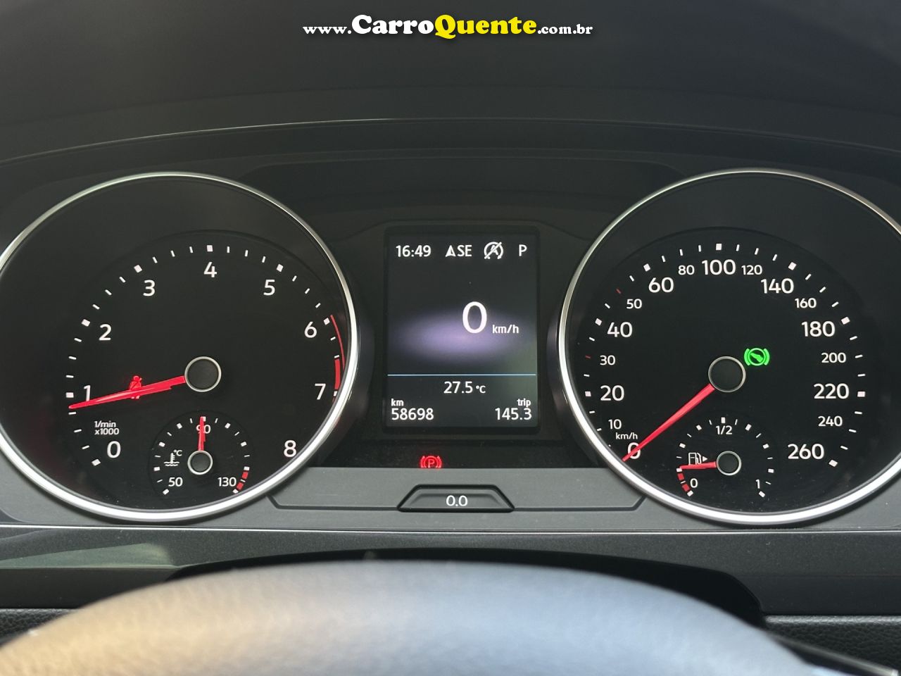 VOLKSWAGEN   TIGUAN ALLSPAC COMF 250 TSI 1.4 FLEX   CINZA 2018 1.4 TSI FLEX - Loja