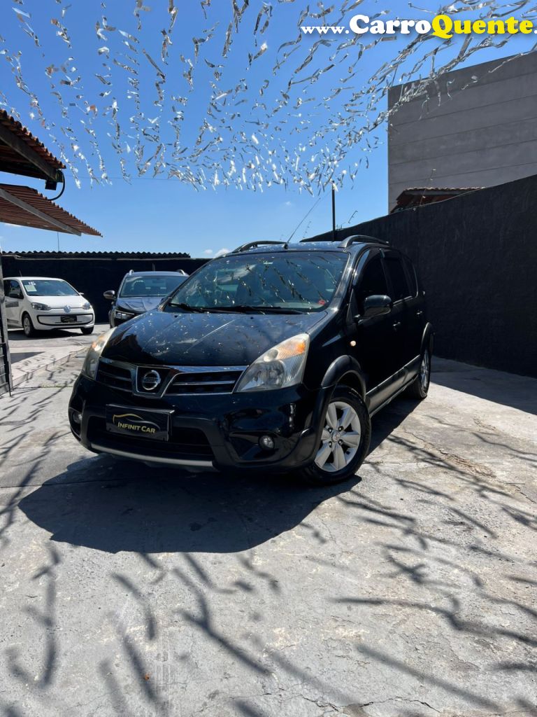 NISSAN   LIVINA X-GEAR S 1.6 16V FLEX FUEL   PRETO 2011 1.6 FLEX - Loja