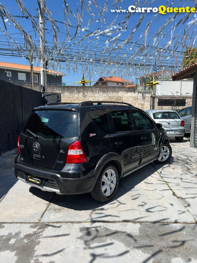 NISSAN   LIVINA X-GEAR S 1.6 16V FLEX FUEL   PRETO 2011 1.6 FLEX - Loja