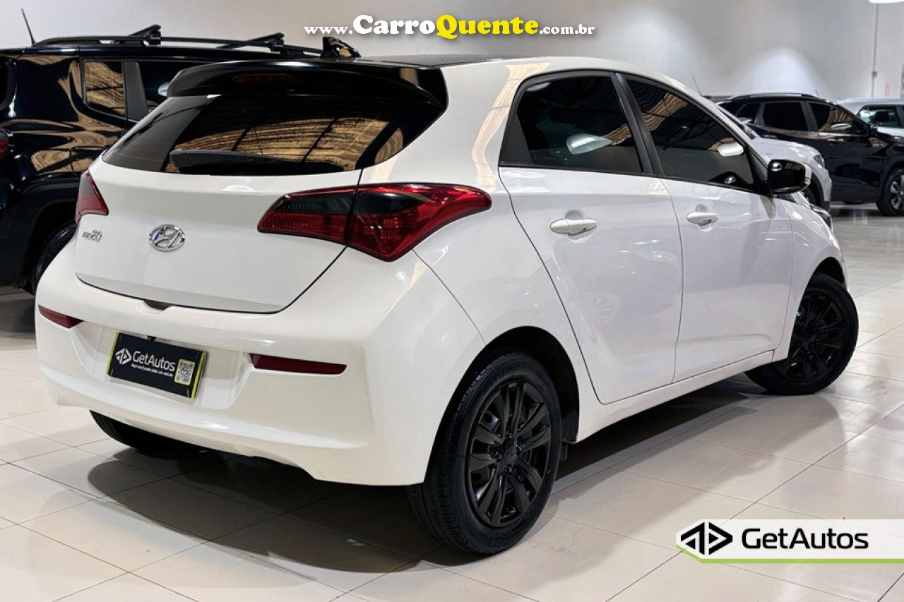 HYUNDAI   HB20 COMF.C.PLUSC.STYLE 1.0 FLEX 12V   BRANCO 2016 1.0 FLEX - Loja