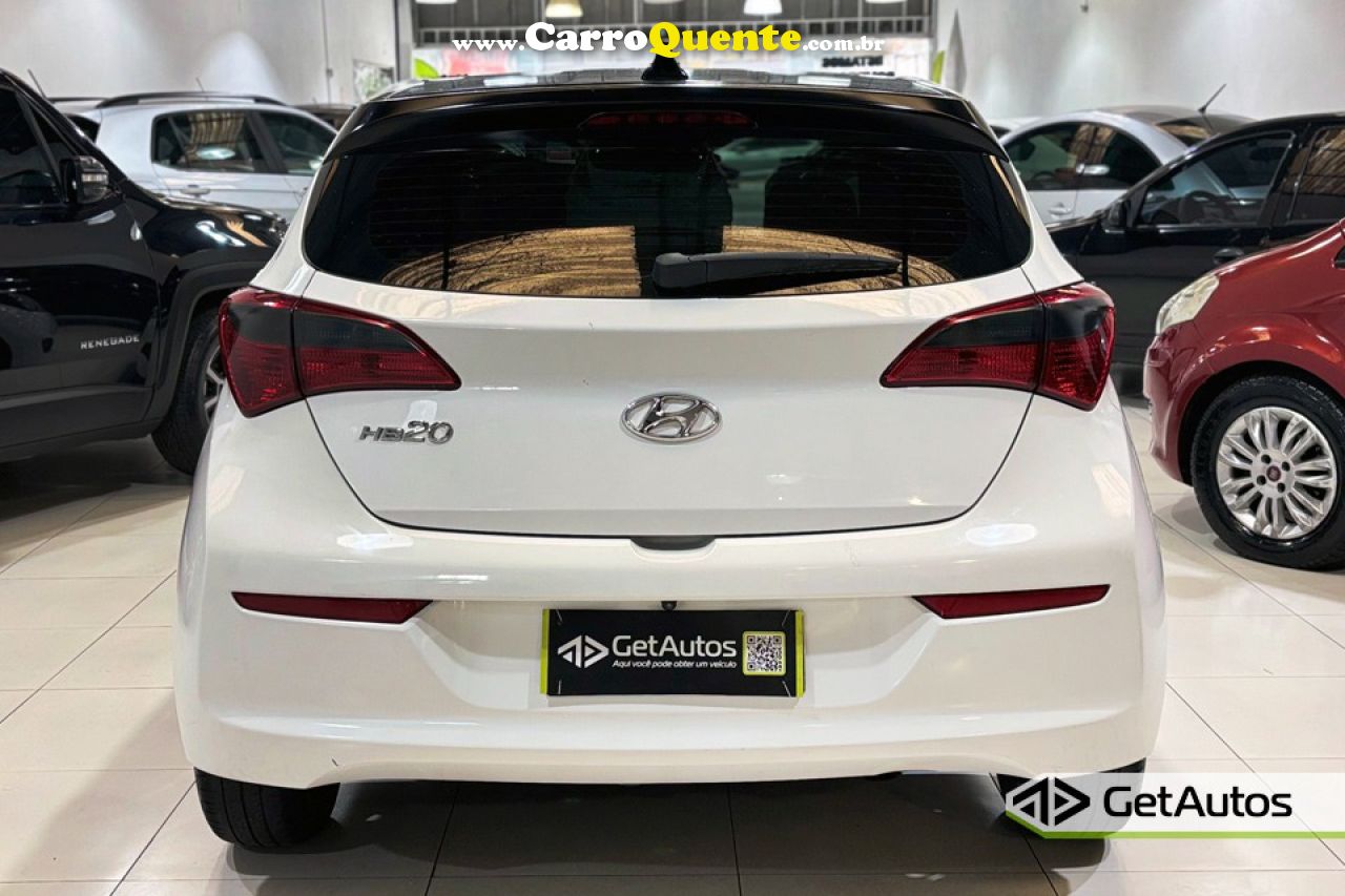 HYUNDAI   HB20 COMF.C.PLUSC.STYLE 1.0 FLEX 12V   BRANCO 2016 1.0 FLEX - Loja