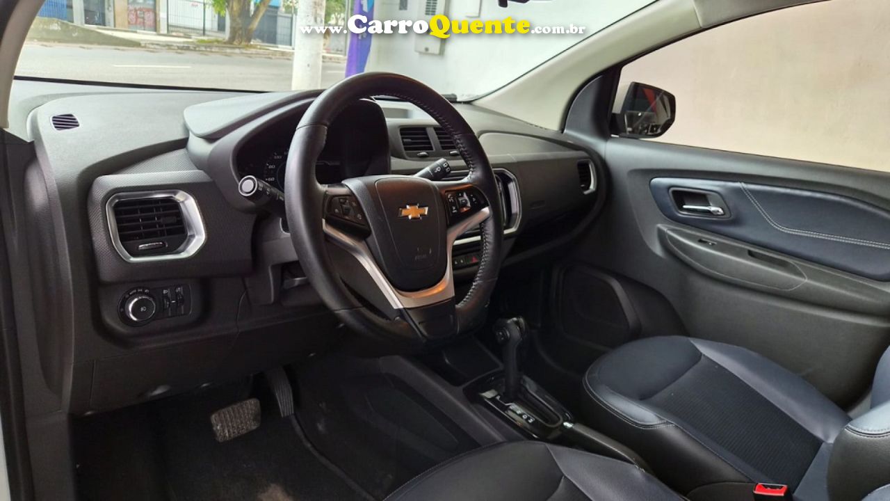 CHEVROLET   SPIN PREMIER 1.8 8V ECONO.FLEX 5P AUT.   BRANCO 2024 1.8 FLEX - Loja