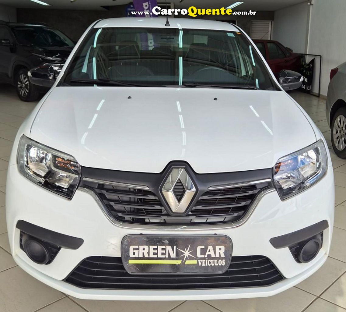 RENAULT   LOGAN ZEN 1.0   BRANCO 2025 1.0 FLEX - Loja