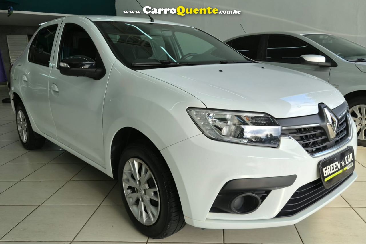 RENAULT   LOGAN ZEN 1.0   BRANCO 2025 1.0 FLEX - Loja