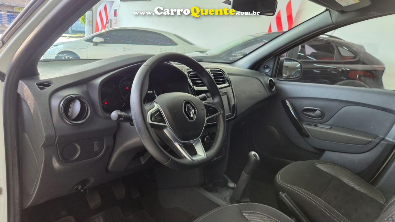 RENAULT   LOGAN ZEN 1.0   BRANCO 2025 1.0 FLEX - Loja
