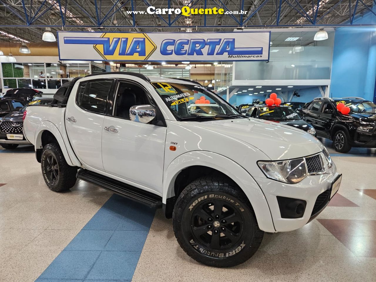 MITSUBISHI L200 TRITON 3.5 HPE 4X4 CD V6  * TOP DE LINHA * 2012 - Loja