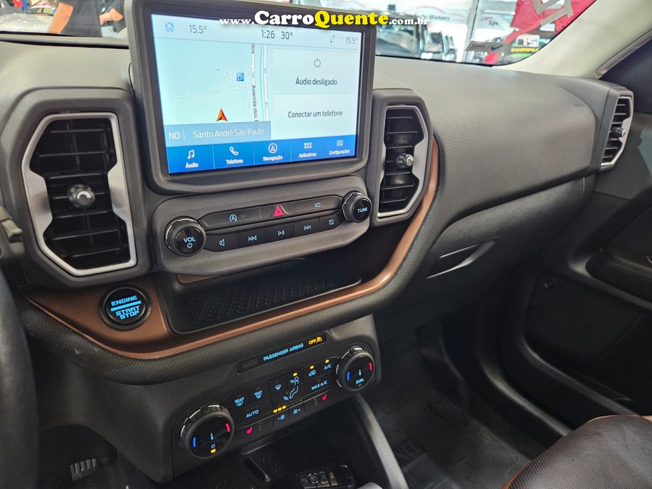 FORD BRONCO SPORT 2.0 WILDTRAK 4X4 * C/ 19.500Km Apenas * 2023 - Loja