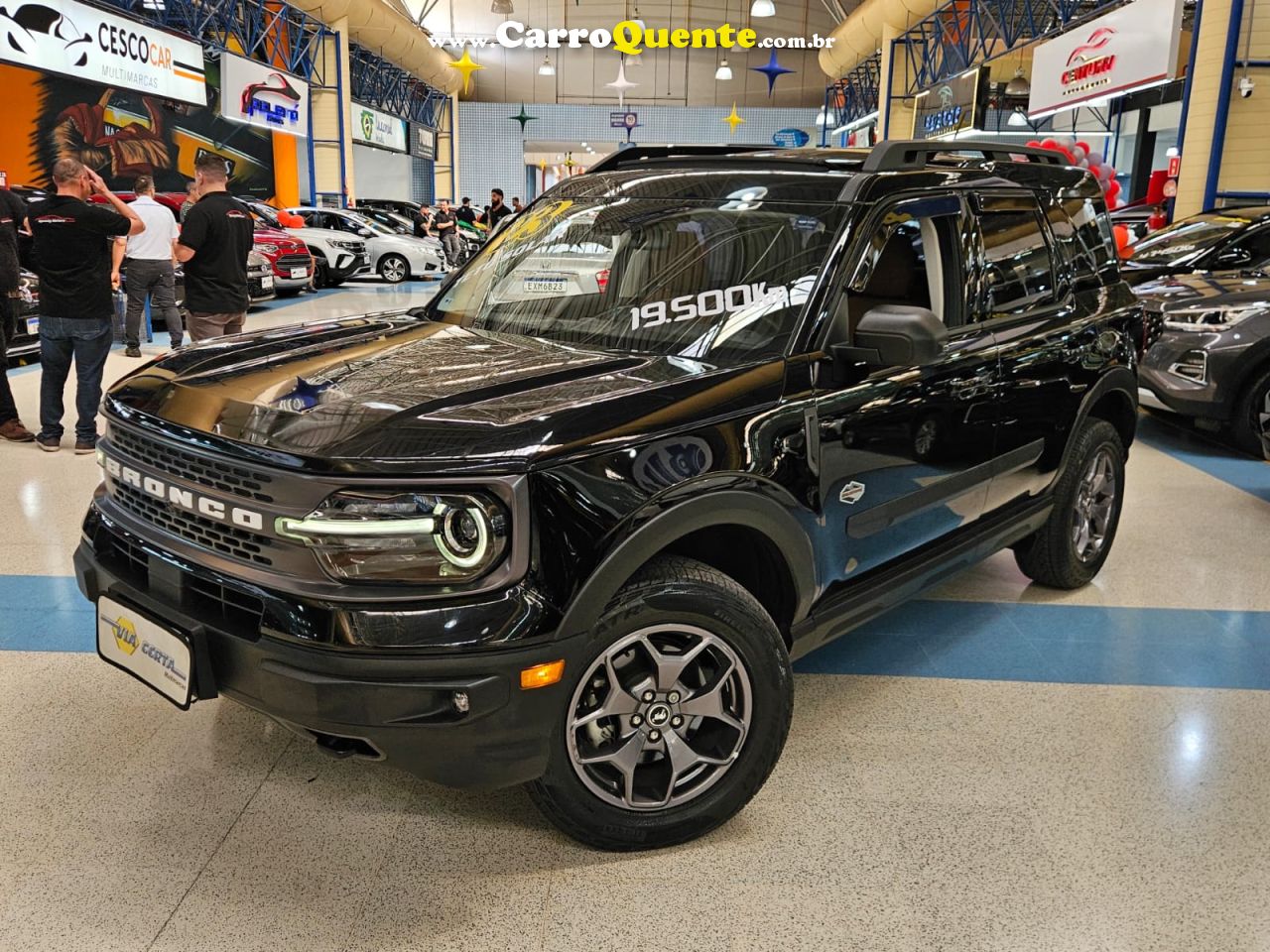 FORD BRONCO SPORT 2.0 WILDTRAK 4X4 * C/ 19.500Km Apenas * 2023 - Loja