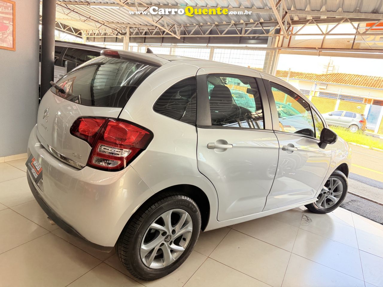 CITROËN   C3 TENDANCE 1.5 FLEX 8V 5P MEC.   PRATA 2015 1.5 FLEX - Loja