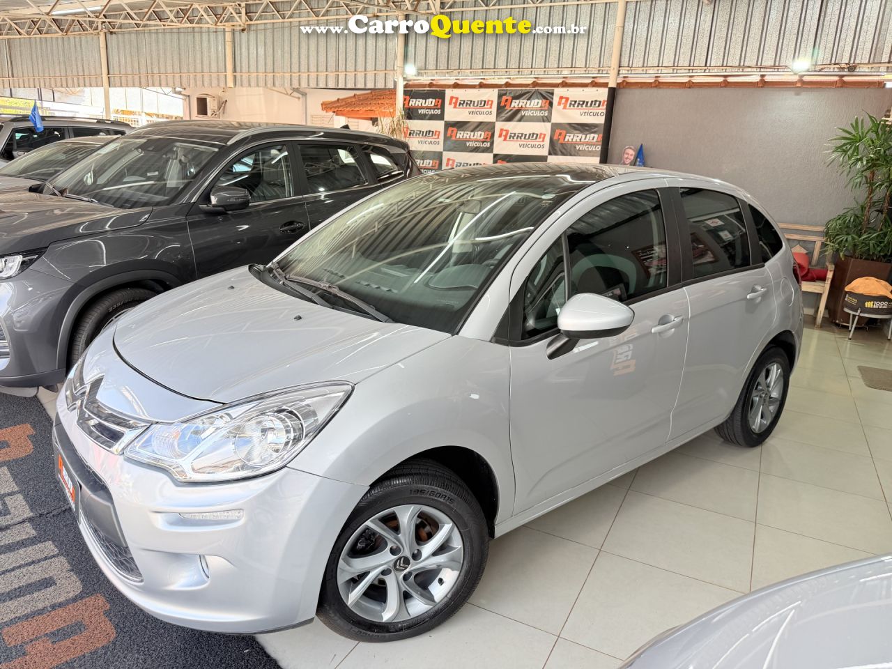 CITROËN   C3 TENDANCE 1.5 FLEX 8V 5P MEC.   PRATA 2015 1.5 FLEX - Loja