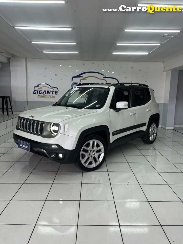 JEEP   RENEGADE LIMITED 1.8 4X2 FLEX 16V AUT.   BRANCO 2021 1.8 FLEX - Loja