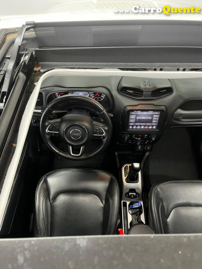 JEEP   RENEGADE LIMITED 1.8 4X2 FLEX 16V AUT.   BRANCO 2021 1.8 FLEX - Loja