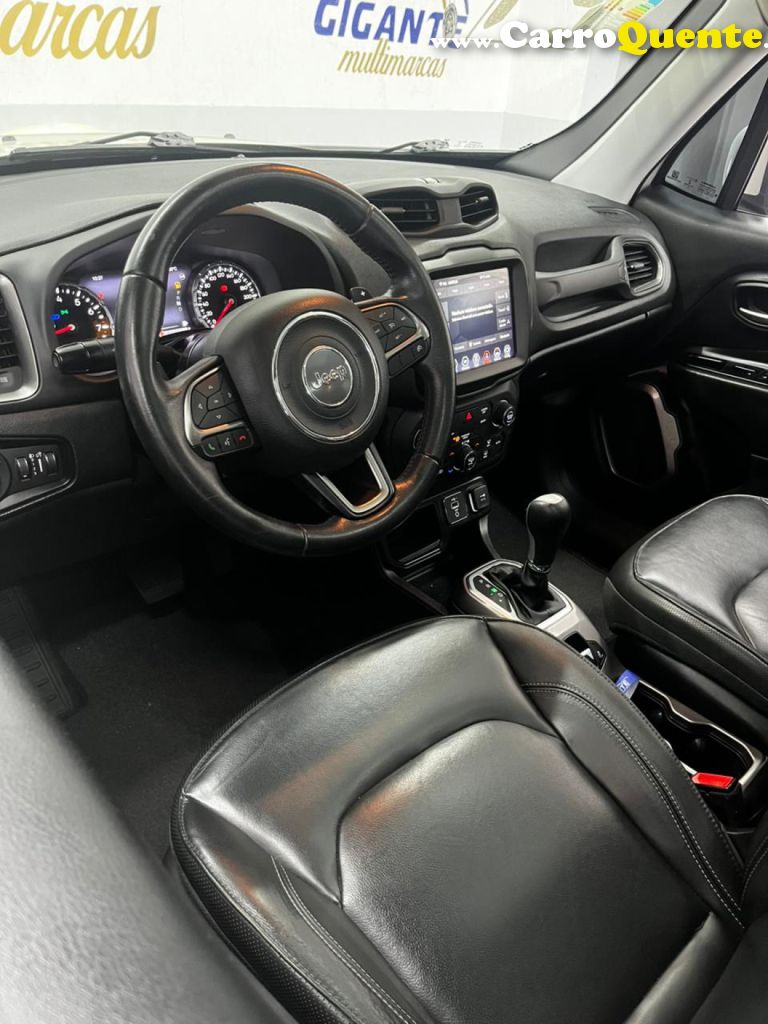 JEEP   RENEGADE LIMITED 1.8 4X2 FLEX 16V AUT.   BRANCO 2021 1.8 FLEX - Loja