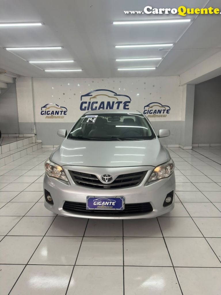 TOYOTA   COROLLA GLI 1.8 FLEX 16V  AUT.   PRATA 2014 1.8 FLEX - Loja