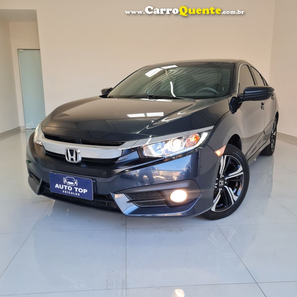 HONDA   CIVIC SEDAN EXL 2.0 FLEX 16V AUT.4P   AZUL 2019 2.0 FLEX - Loja