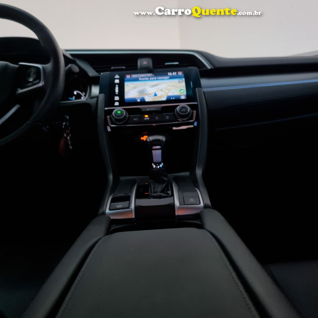 HONDA   CIVIC SEDAN EXL 2.0 FLEX 16V AUT.4P   AZUL 2019 2.0 FLEX - Loja