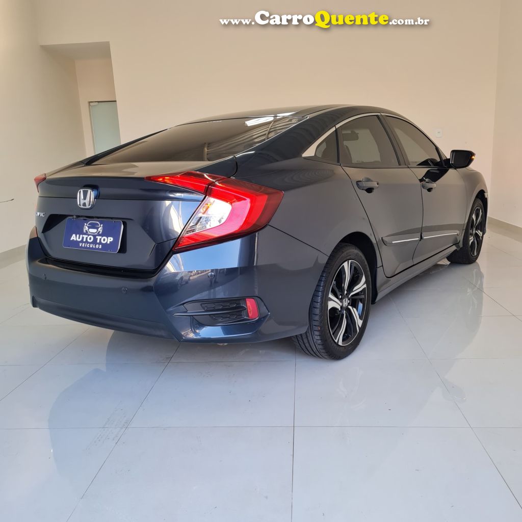 HONDA   CIVIC SEDAN EXL 2.0 FLEX 16V AUT.4P   AZUL 2019 2.0 FLEX - Loja