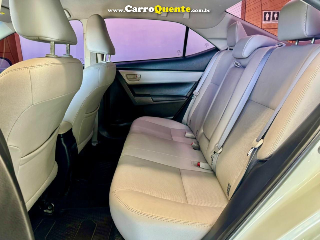 TOYOTA   COROLLA GLI 1.8 FLEX 16V  AUT.   BRANCO 2017 1.8 FLEX - Loja