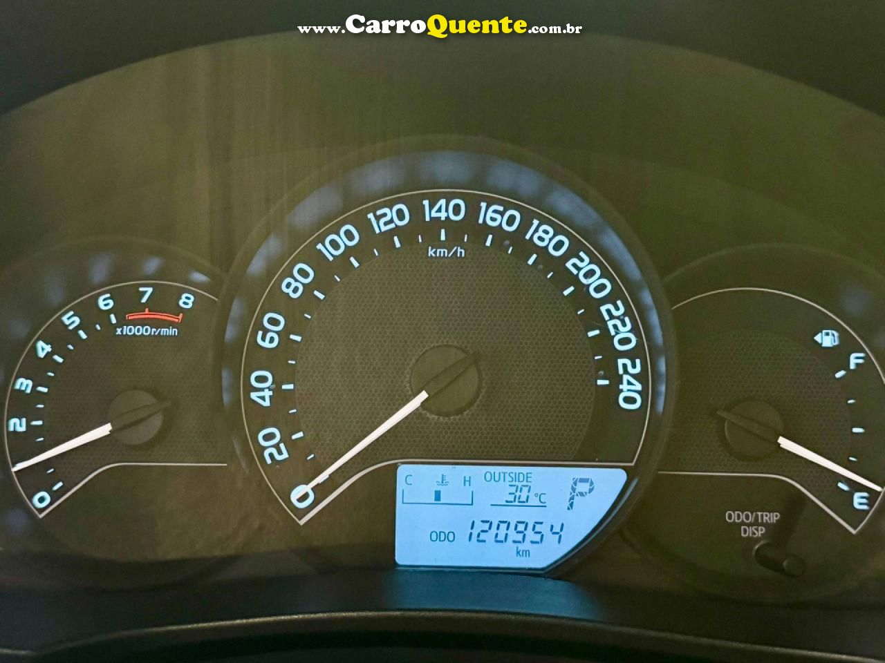 TOYOTA   COROLLA GLI 1.8 FLEX 16V  AUT.   BRANCO 2017 1.8 FLEX - Loja