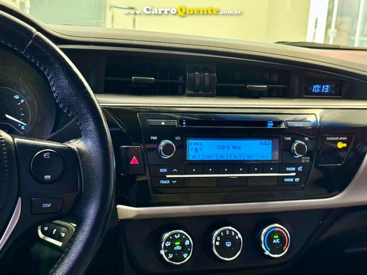 TOYOTA   COROLLA GLI 1.8 FLEX 16V  AUT.   BRANCO 2017 1.8 FLEX - Loja