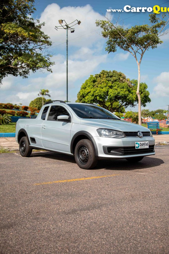 VOLKSWAGEN   SAVEIRO 1.6 MI TOTAL FLEX 8V CE   PRATA 2014 1.6 FLEX - Loja