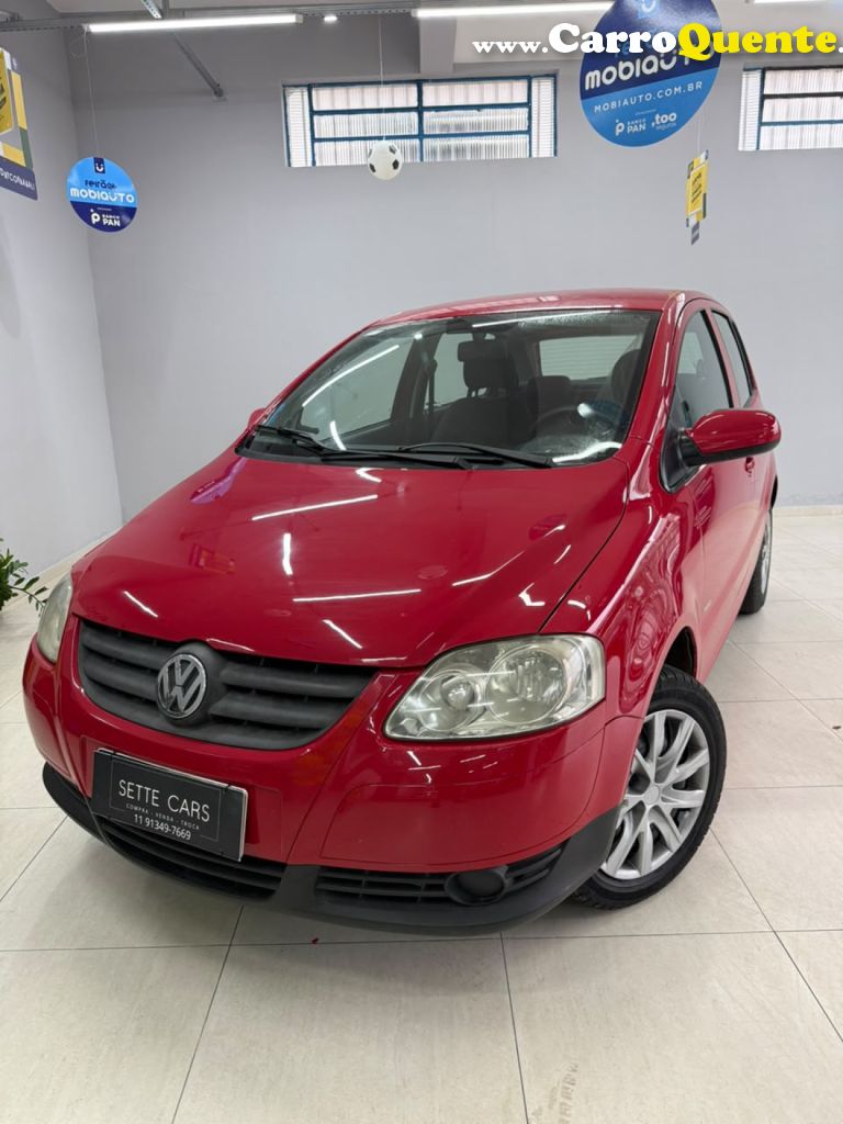 VOLKSWAGEN   FOX CITY 1.0 MI 1.0MI TOTAL FLEX 8V 5P   VERMELHO 2009 1.0 FLEX - Loja
