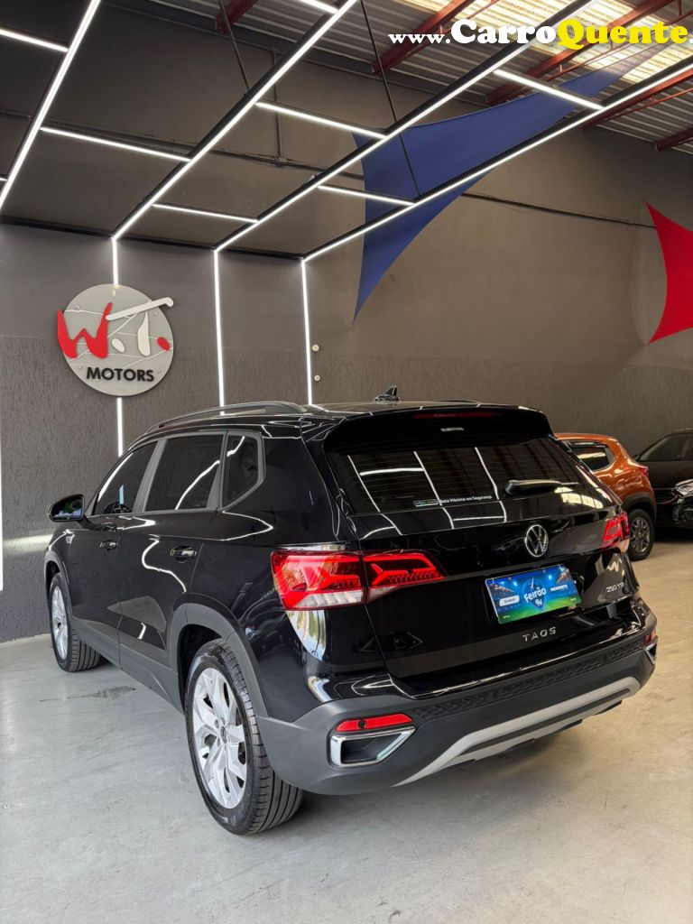 VOLKSWAGEN   TAOS COMFORTLINE 1.4 250 TSI FLEX AUT.   PRETO 2023 1.4 FLEX - Loja