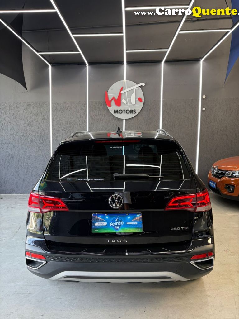 VOLKSWAGEN   TAOS COMFORTLINE 1.4 250 TSI FLEX AUT.   PRETO 2023 1.4 FLEX - Loja