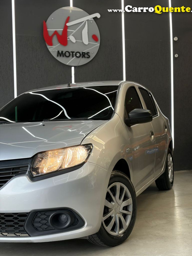 RENAULT   SANDERO AUTHENTIQUE FLEX 1.0 12V 5P   PRATA 2018 1.0 FLEX - Loja