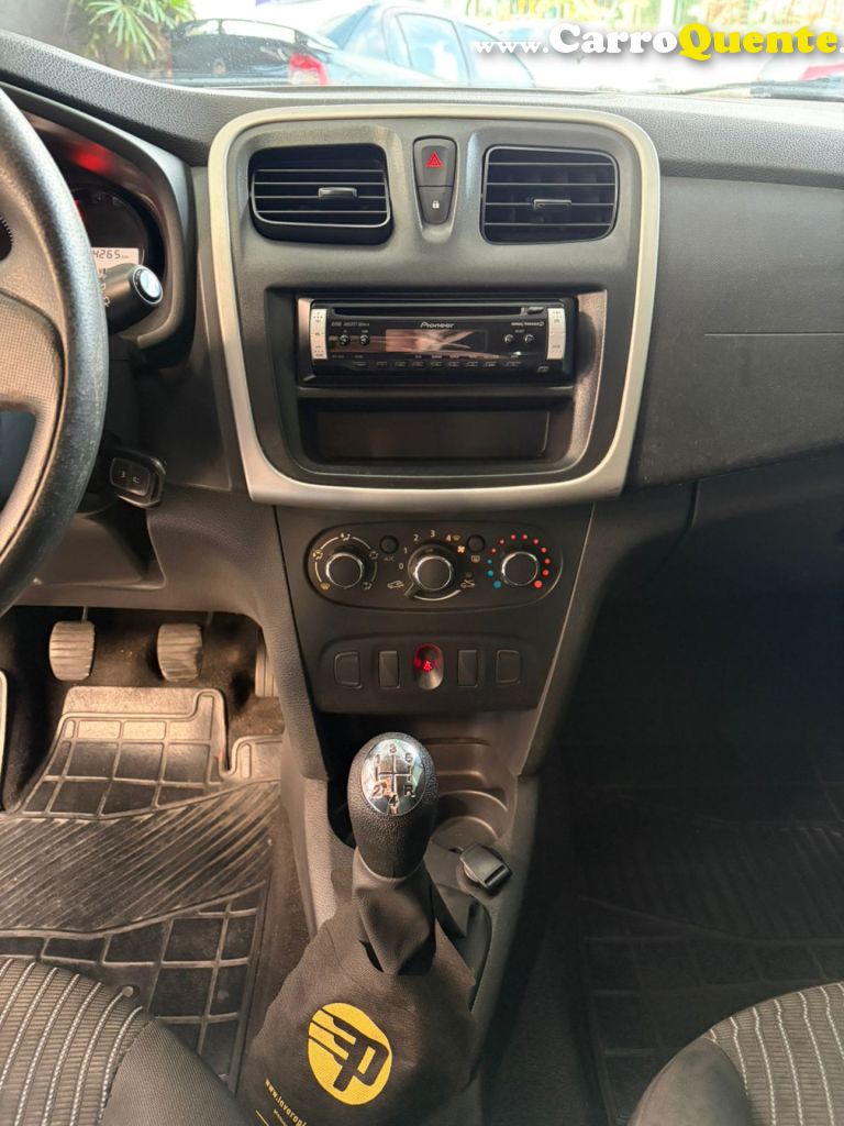 RENAULT   SANDERO AUTHENTIQUE FLEX 1.0 12V 5P   PRATA 2018 1.0 FLEX - Loja