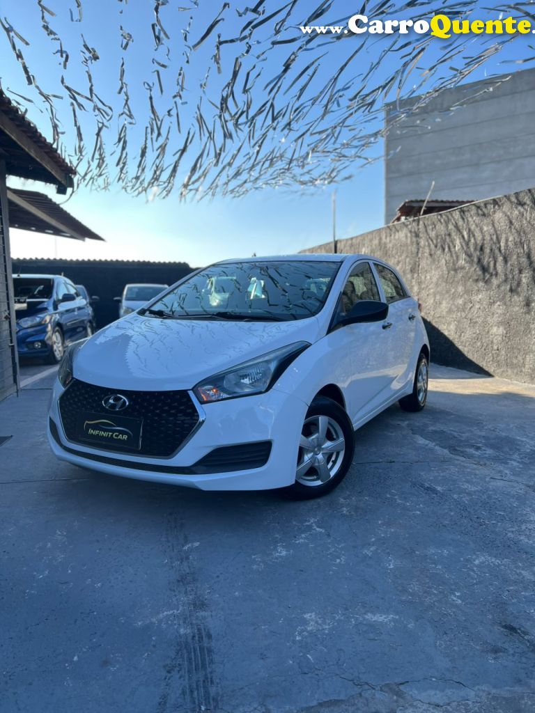 HYUNDAI   HB20 UNIQUE 1.0 FLEX 12V MEC.   BRANCO 2019 1.0 FLEX - Loja