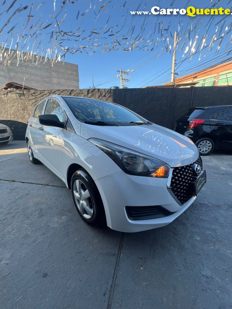 HYUNDAI   HB20 UNIQUE 1.0 FLEX 12V MEC.   BRANCO 2019 1.0 FLEX - Loja