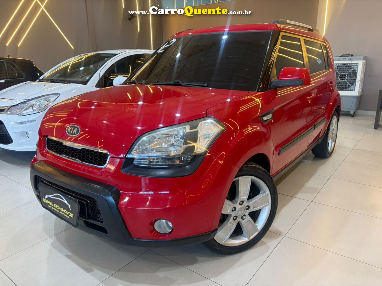 KIA   KIA SOUL EX   VERMELHO 2012 1.6 FLEX - Loja