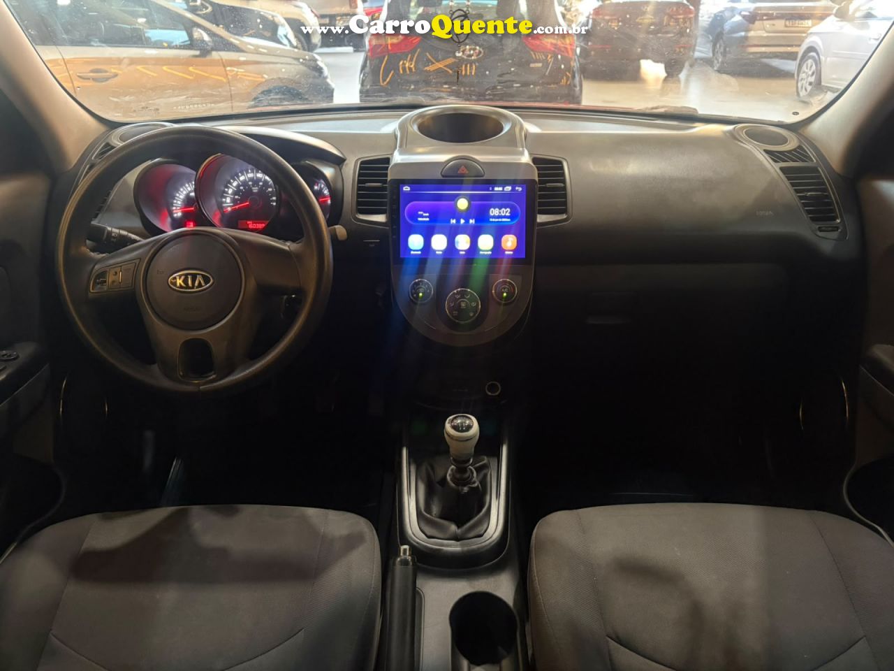 KIA   KIA SOUL EX   VERMELHO 2012 1.6 FLEX - Loja