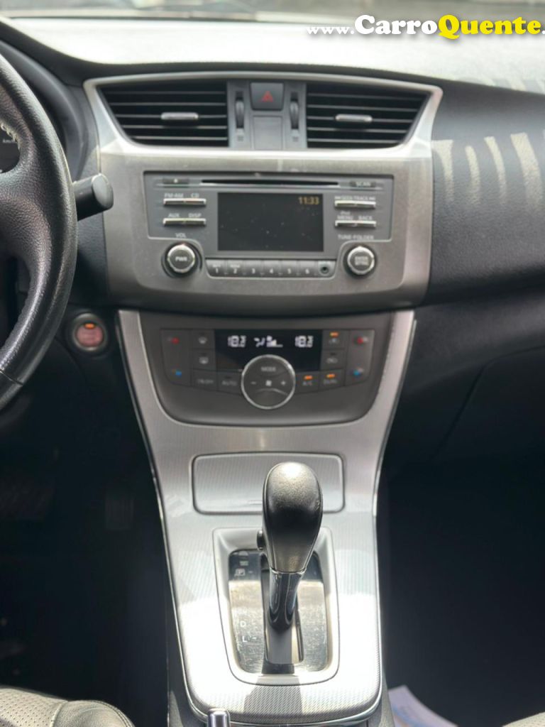 NISSAN   SENTRA SV 2.0 FLEXSTART 16V AUT.   AZUL 2015 2.0 FLEX - Loja