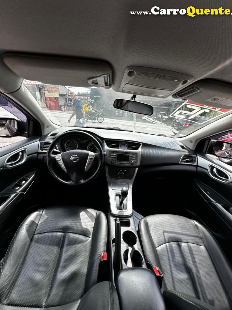 NISSAN   SENTRA SV 2.0 FLEXSTART 16V AUT.   AZUL 2015 2.0 FLEX - Loja
