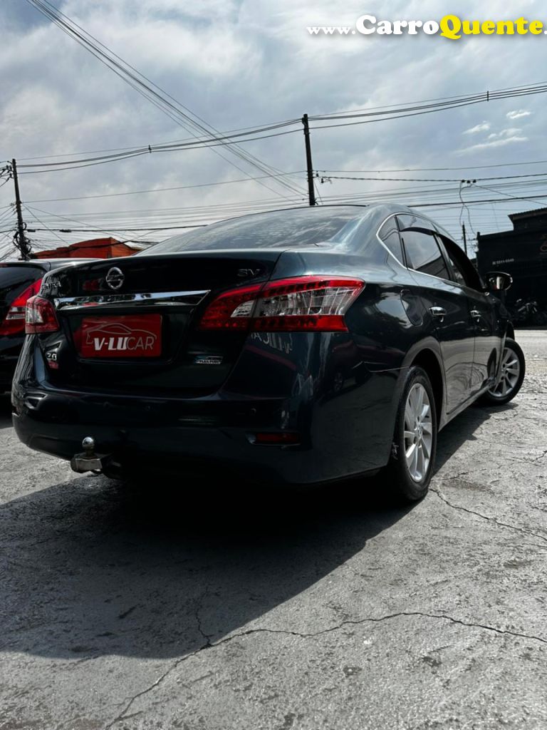 NISSAN   SENTRA SV 2.0 FLEXSTART 16V AUT.   AZUL 2015 2.0 FLEX - Loja