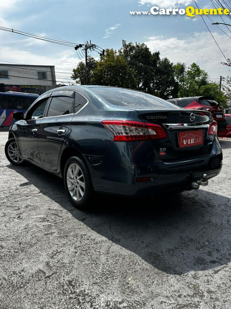 NISSAN   SENTRA SV 2.0 FLEXSTART 16V AUT.   AZUL 2015 2.0 FLEX - Loja
